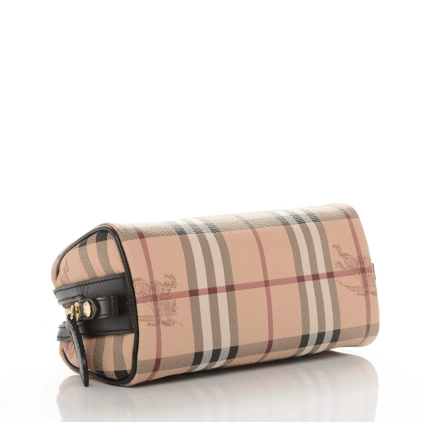 Haymarket Check Evelyn Cosmetic Bag Chocolate