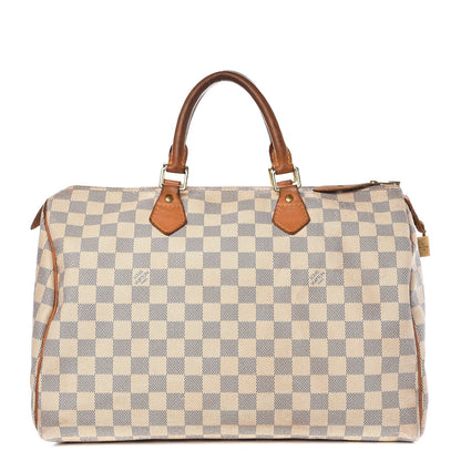 Louis Vuitton Damier Azur Speedy 35 1 of 18