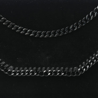 Stella McCartney Velvet Effect Falabella Shoulder Bag Black 7 of 10