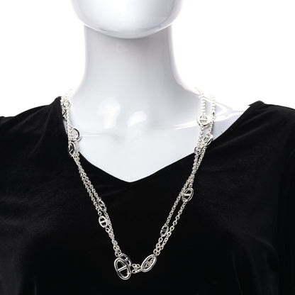 Hermes Sterling Silver Farandole Necklace 160 2 of 5