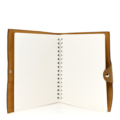 Hermes Togo Ulysse MM Notebook Cover Bronze Dore 5 of 6