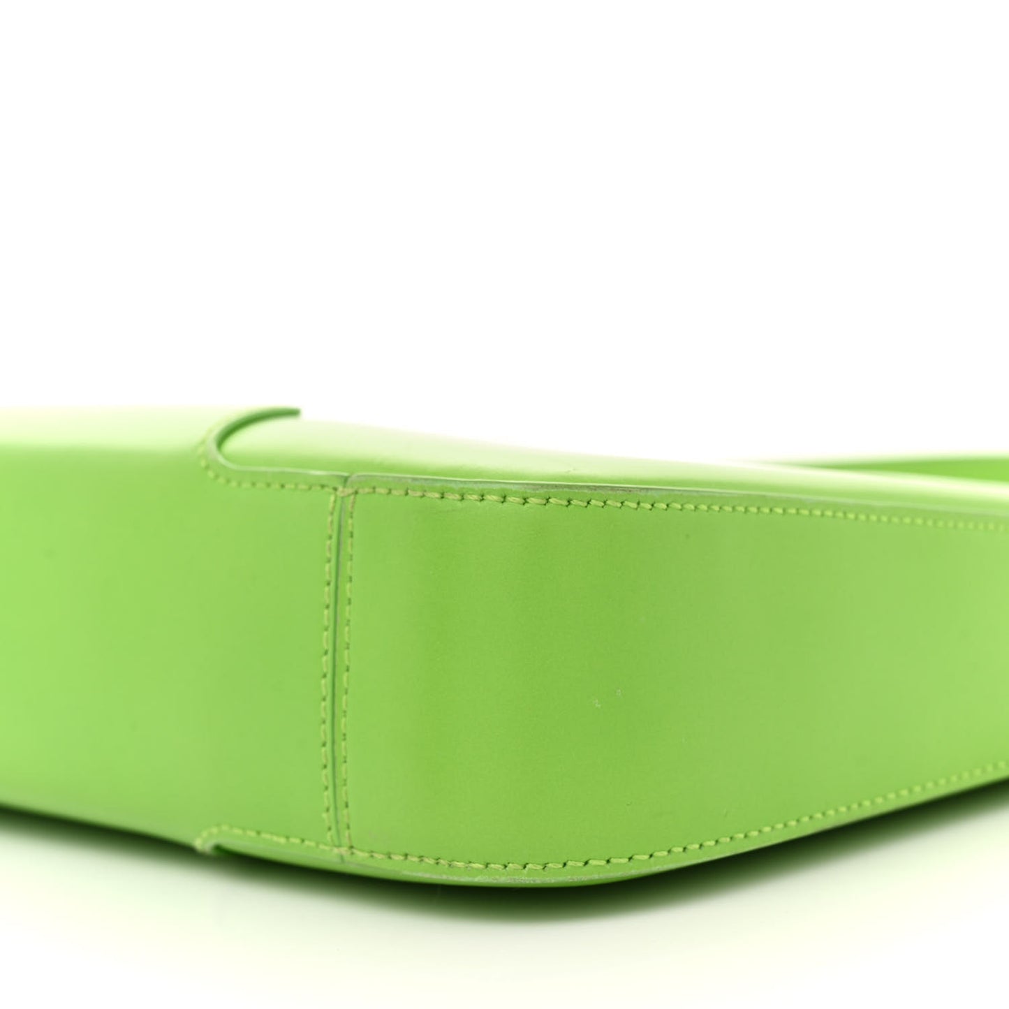 Smooth Calfskin Medium TB Shoulder Bag Brilliant Green