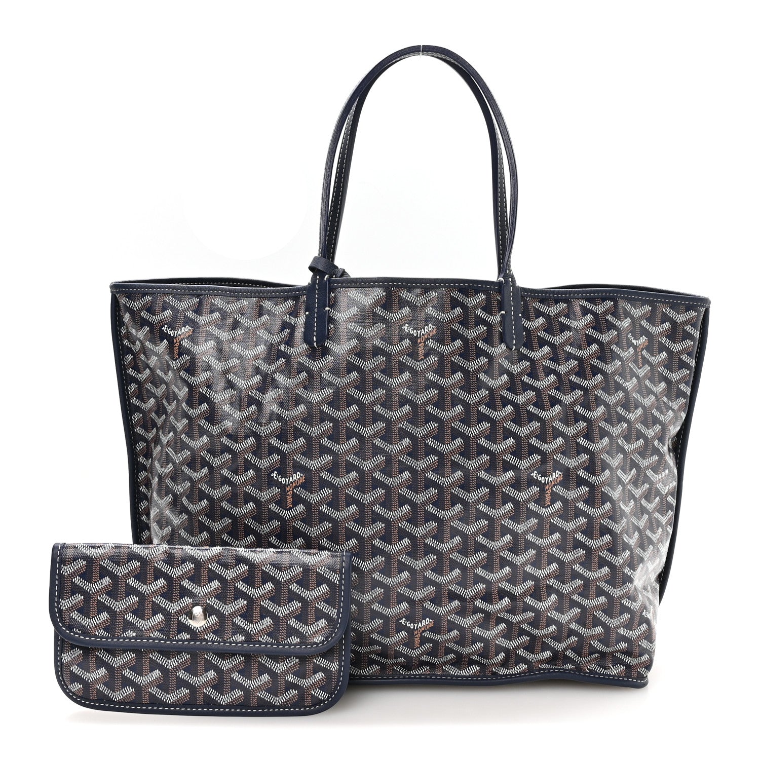 Goyard Goyardine Reversible Anjou PM Navy 3 of 18