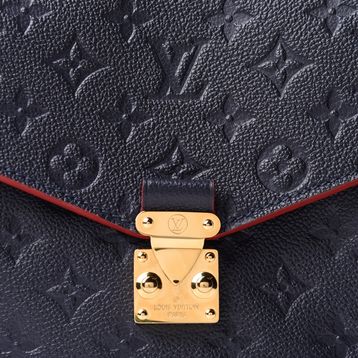 Empreinte Pochette Metis Marine Rouge