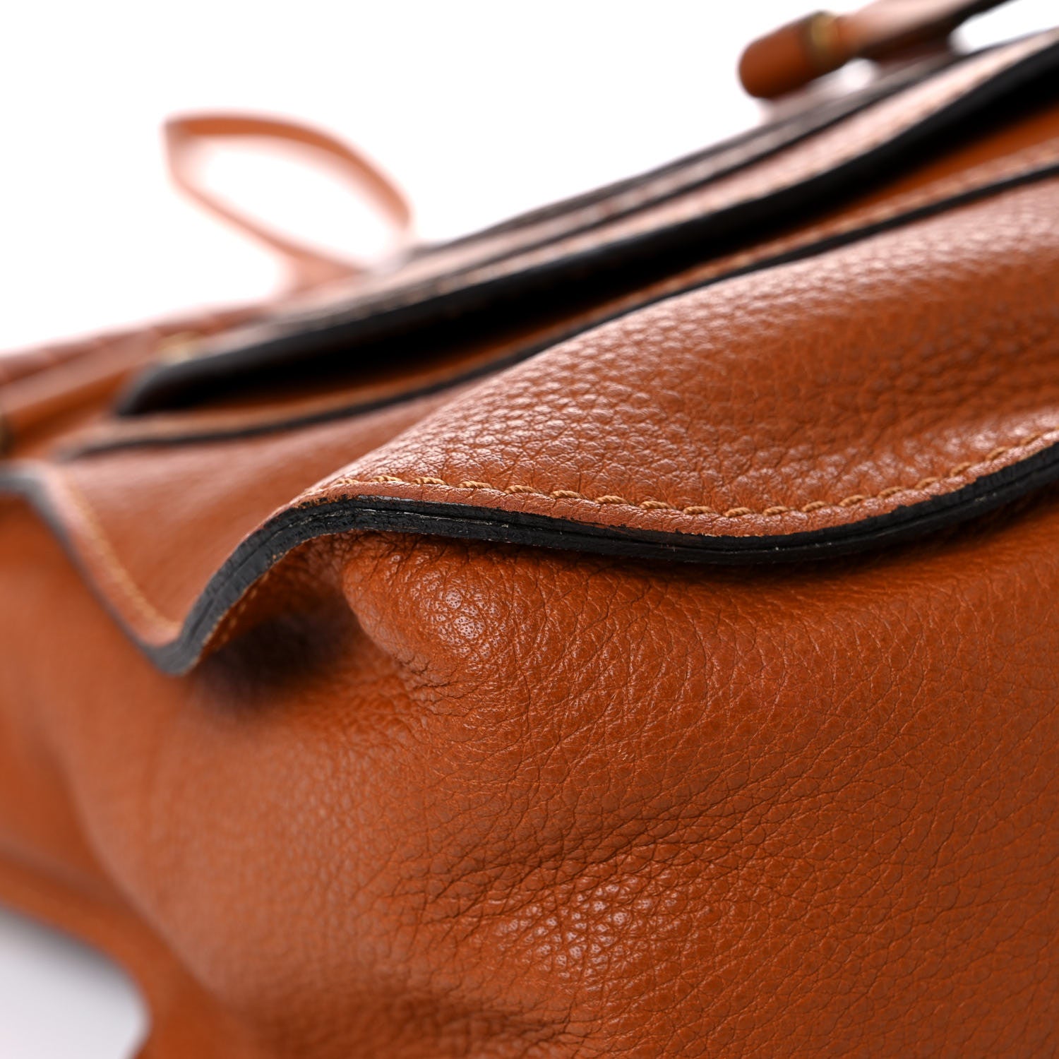 Chloe Calfskin Medium Marcie Satchel Tan 7 of 26