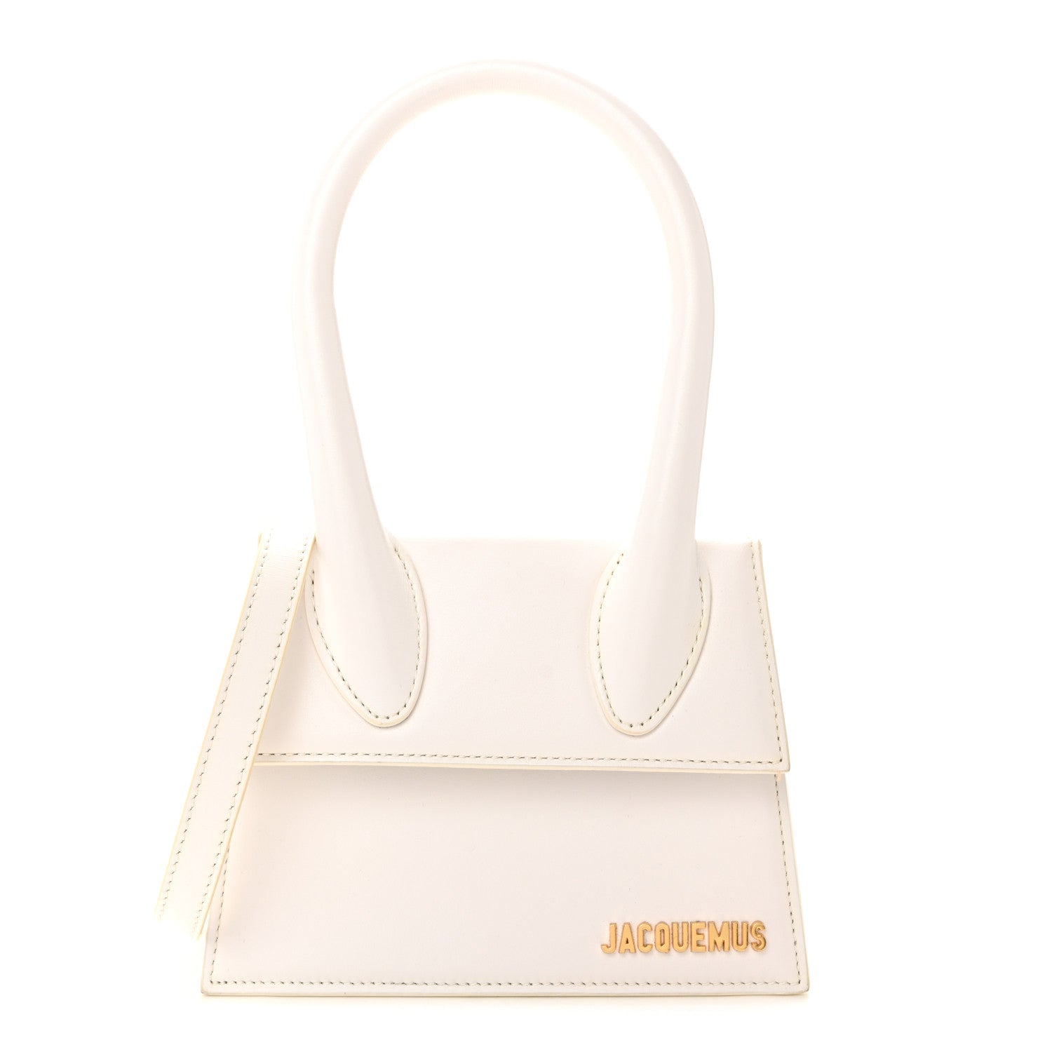 Jacquemus Smooth Calfskin Le Chiquito Moyen White 1 of 9