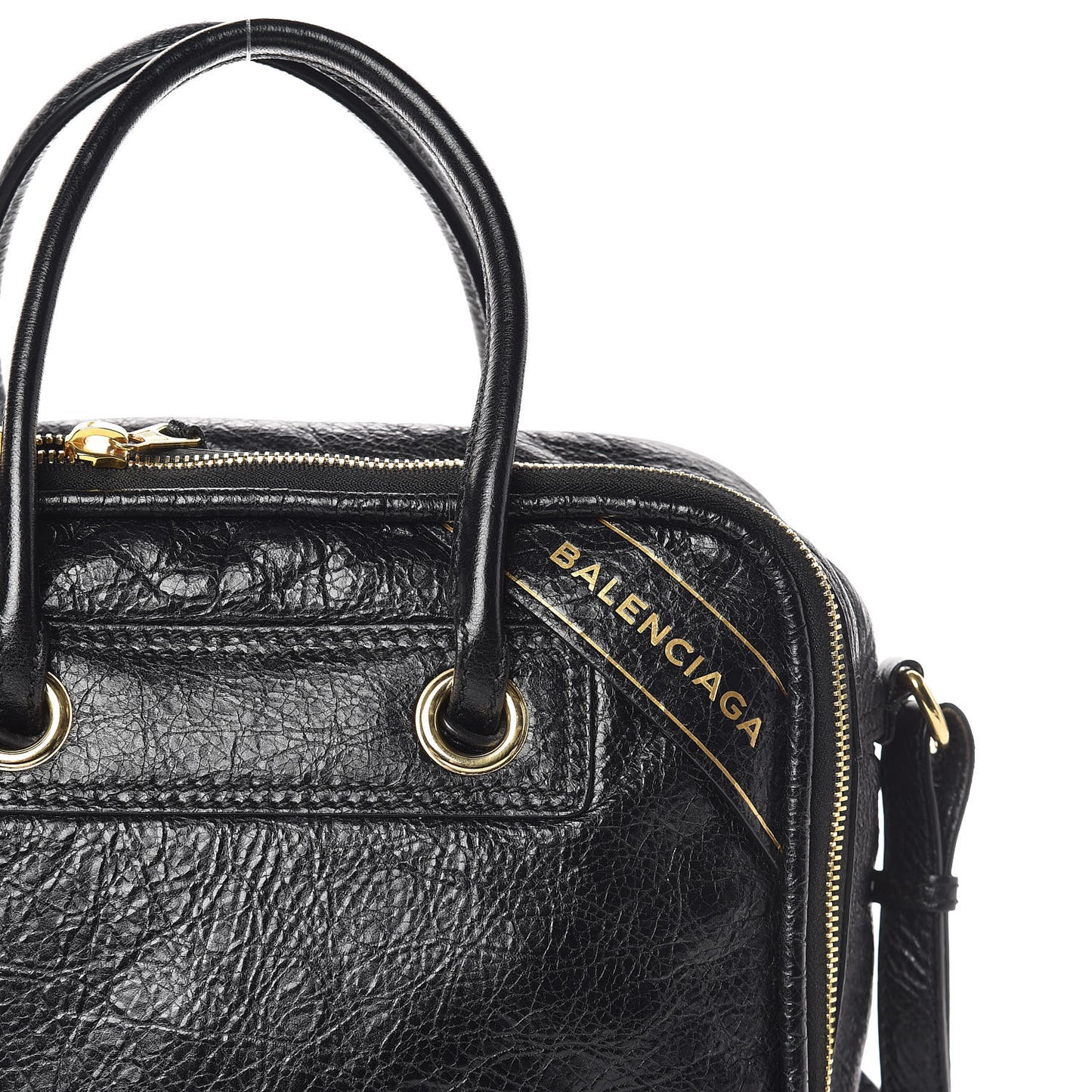 Agneau S Blanket Square Tote Black