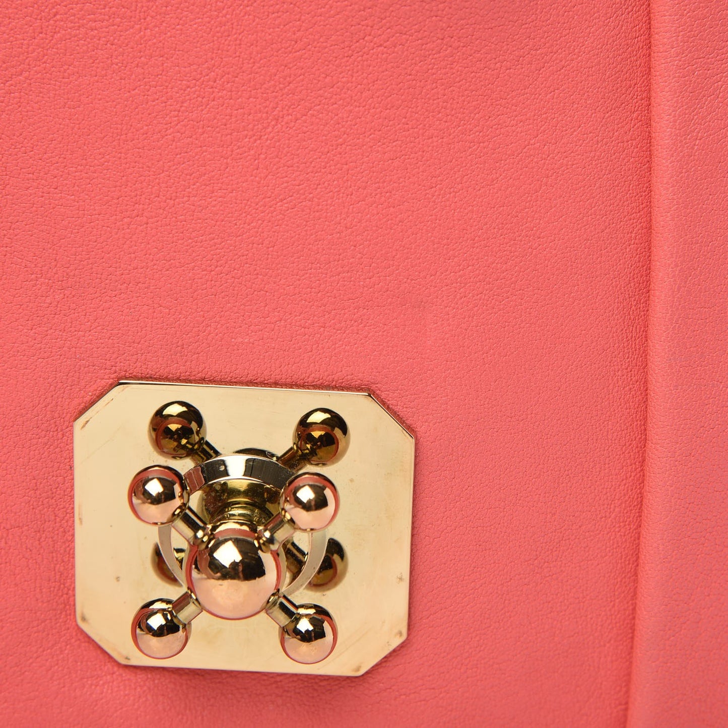 Goatskin Small Elsie Shoulder Bag Paradise Pink