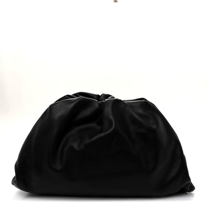 Bottega Veneta Smooth Butter Calf The Pouch Oversized Clutch Black 1 of 10