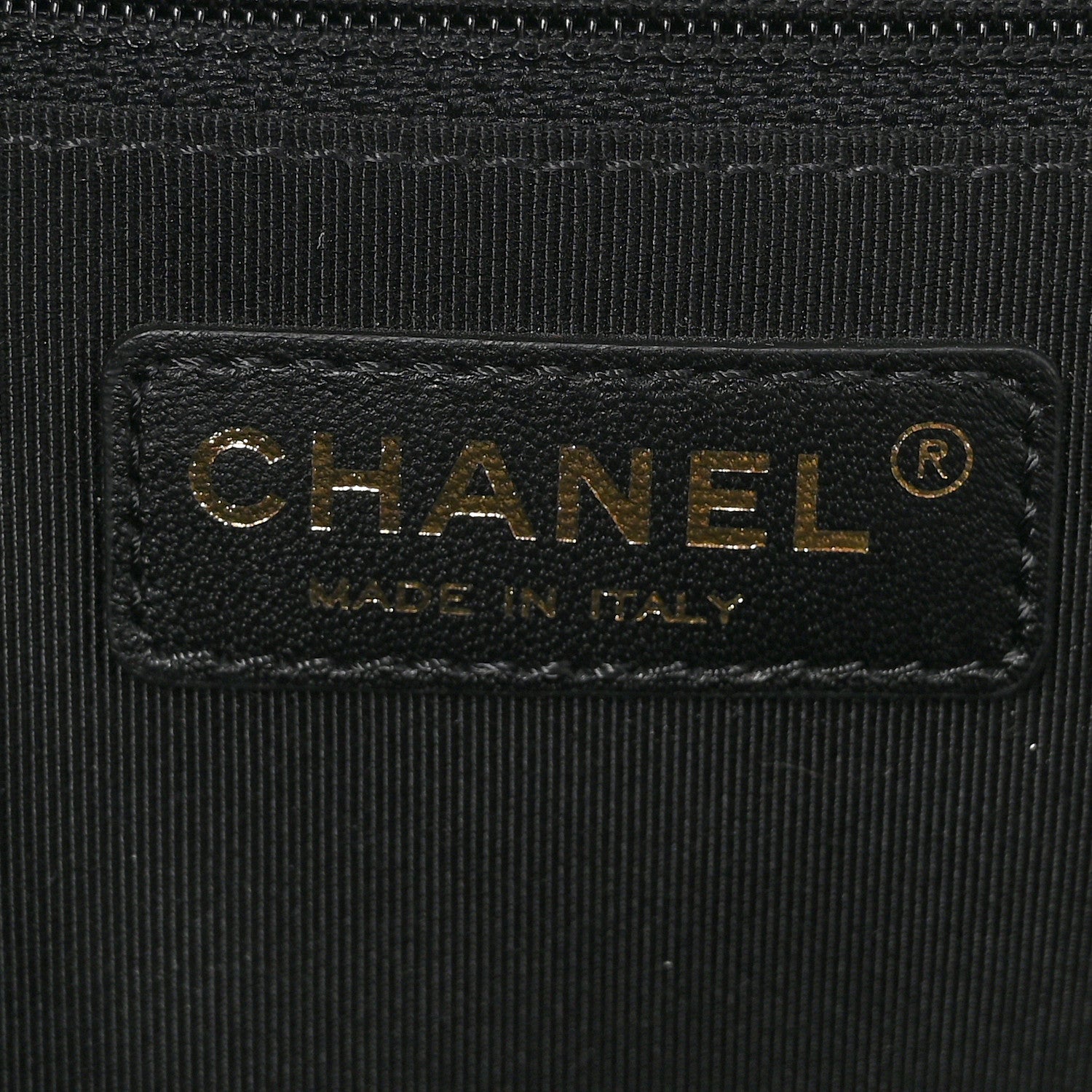 Chanel Deerskin Cerf Executive Shopper Tote Black 7 of 11