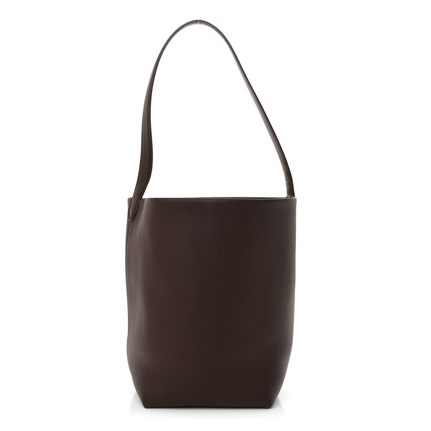 Grained Calfskin Medium N/S Park Tote Acajou