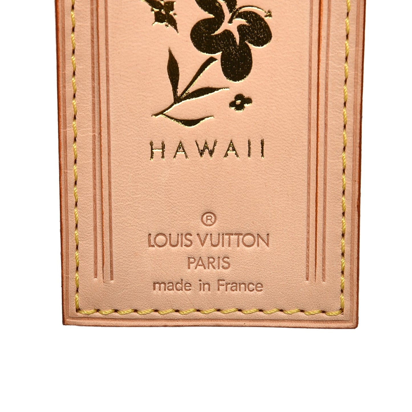 Vachetta Luggage Tag