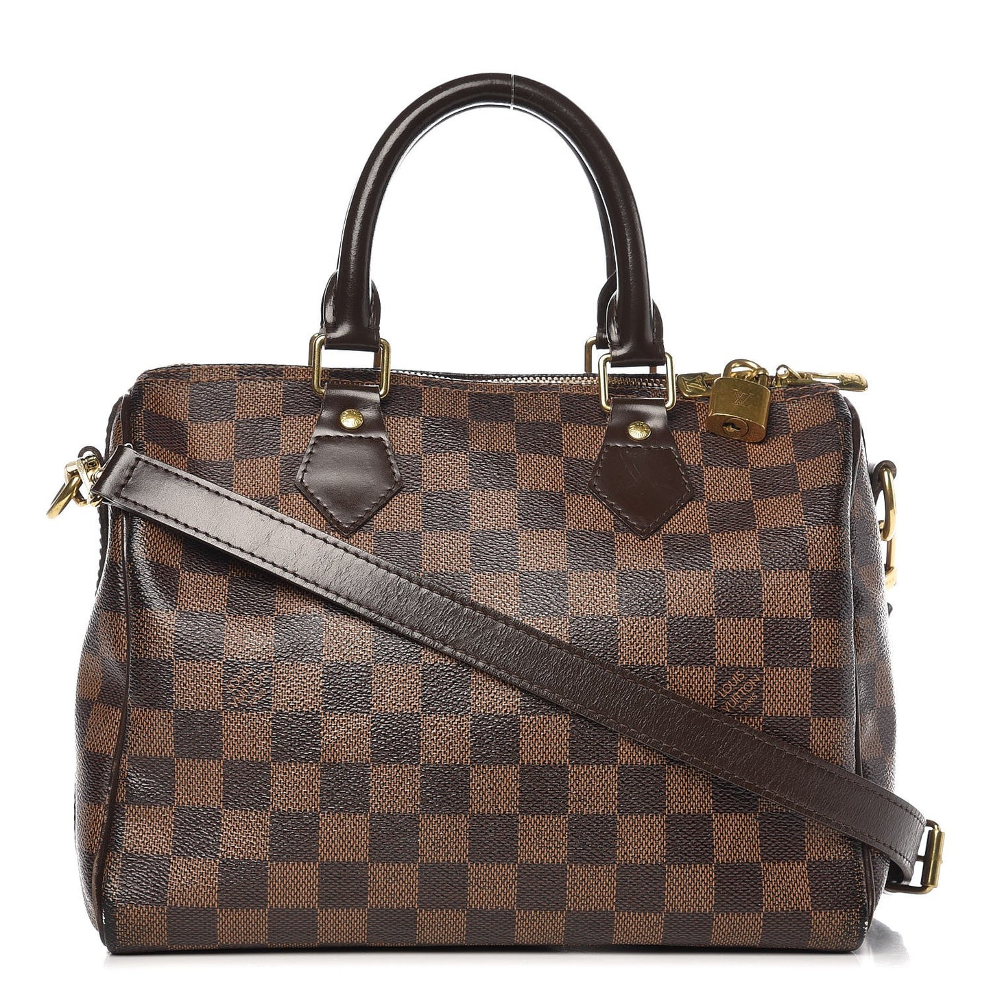 Damier Ebene Speedy Bandouliere 25