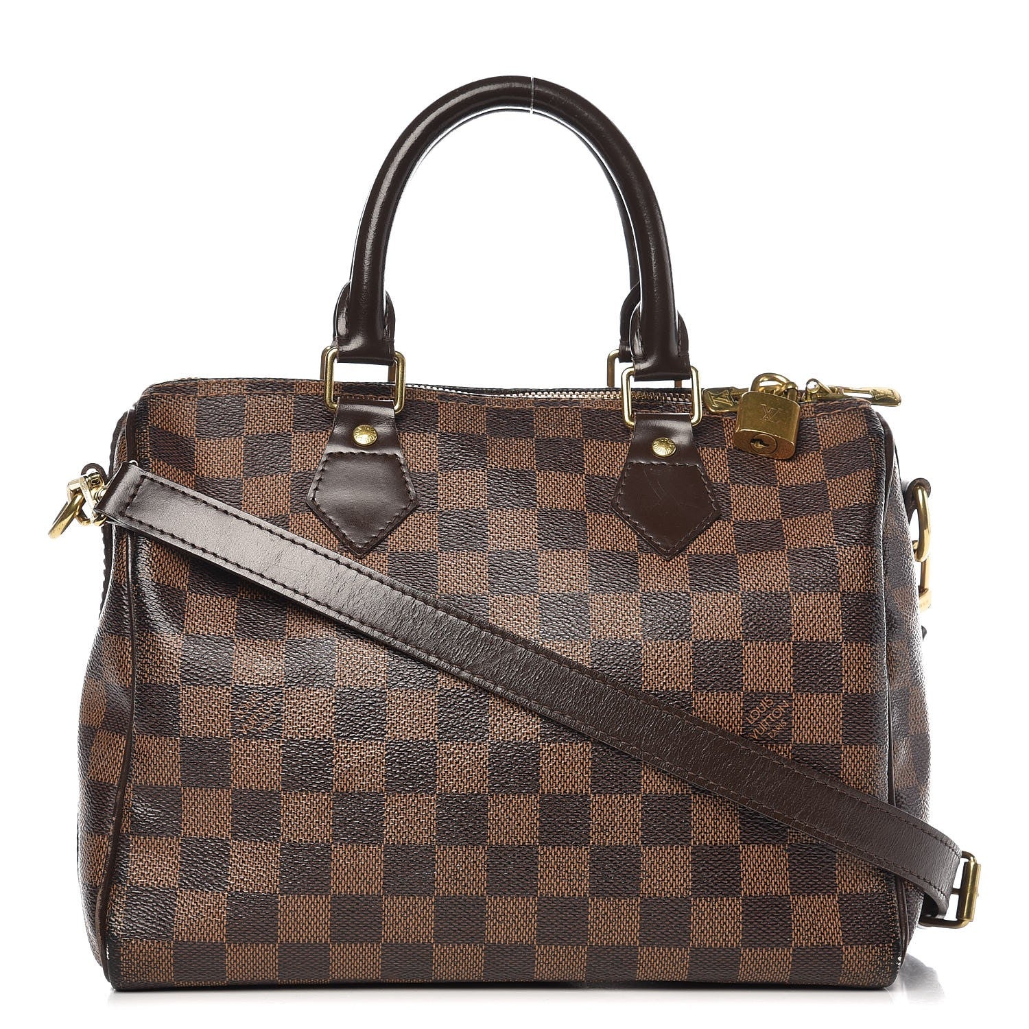 Louis Vuitton Damier Ebene Speedy Bandouliere 25 1 of 17
