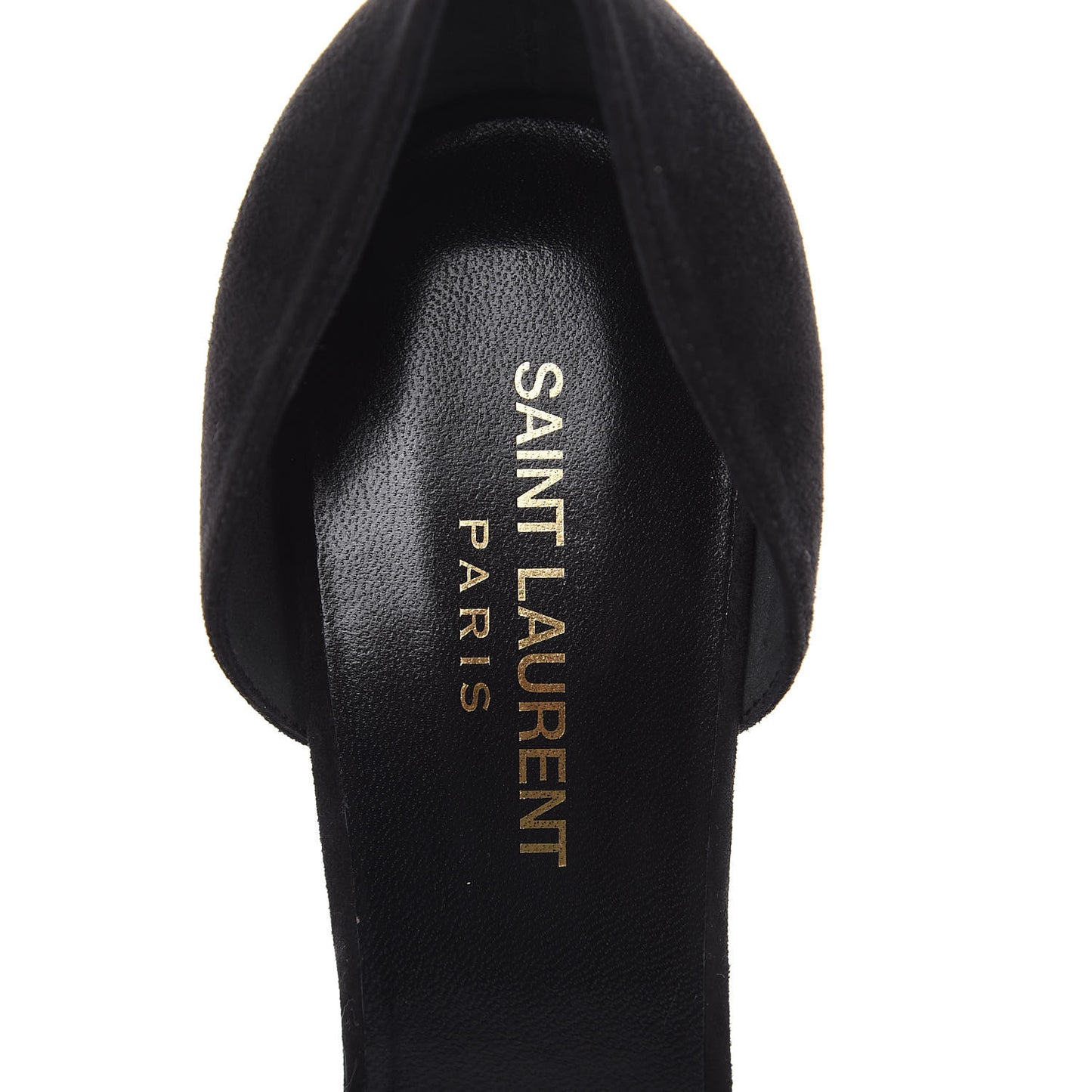Kid Scamosciato Skinny D'Orsay 105 Pumps 39.5 Black
