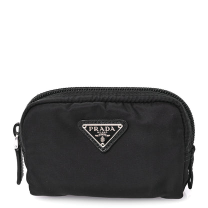 Prada Tessuto Nylon Vela Cosmetic Pouch Black 1 of 8