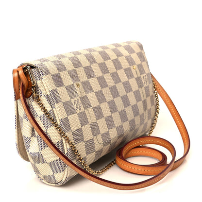 Louis Vuitton Damier Azur Favorite MM 2 of 10