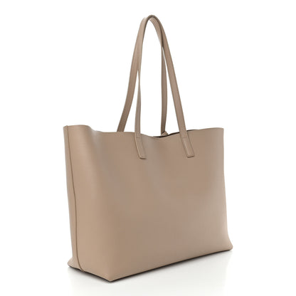 Saint Laurent Calfskin Large Shopping Tote Dark Beige 4 of 12