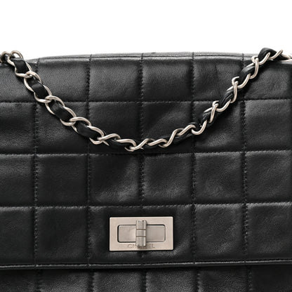 Chanel Lambskin Reissue Chocolate Bar Flap Black 9 of 15