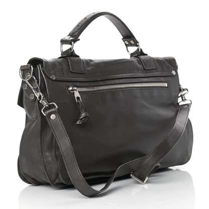 Proenza Schouler Lambskin Medium PS1 Satchel Smoke 2 of 19
