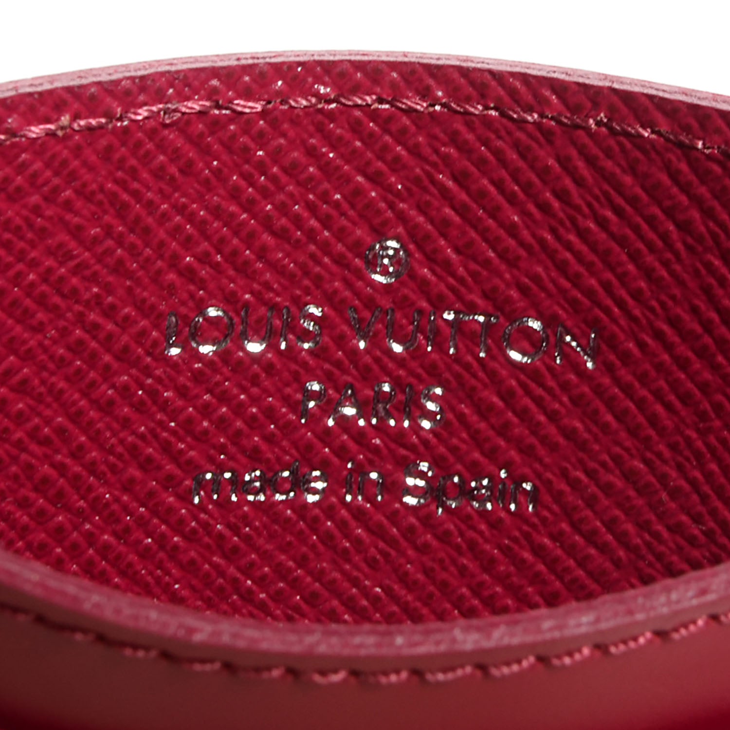 Louis Vuitton Epi Card Holder Fuchsia 6 of 7