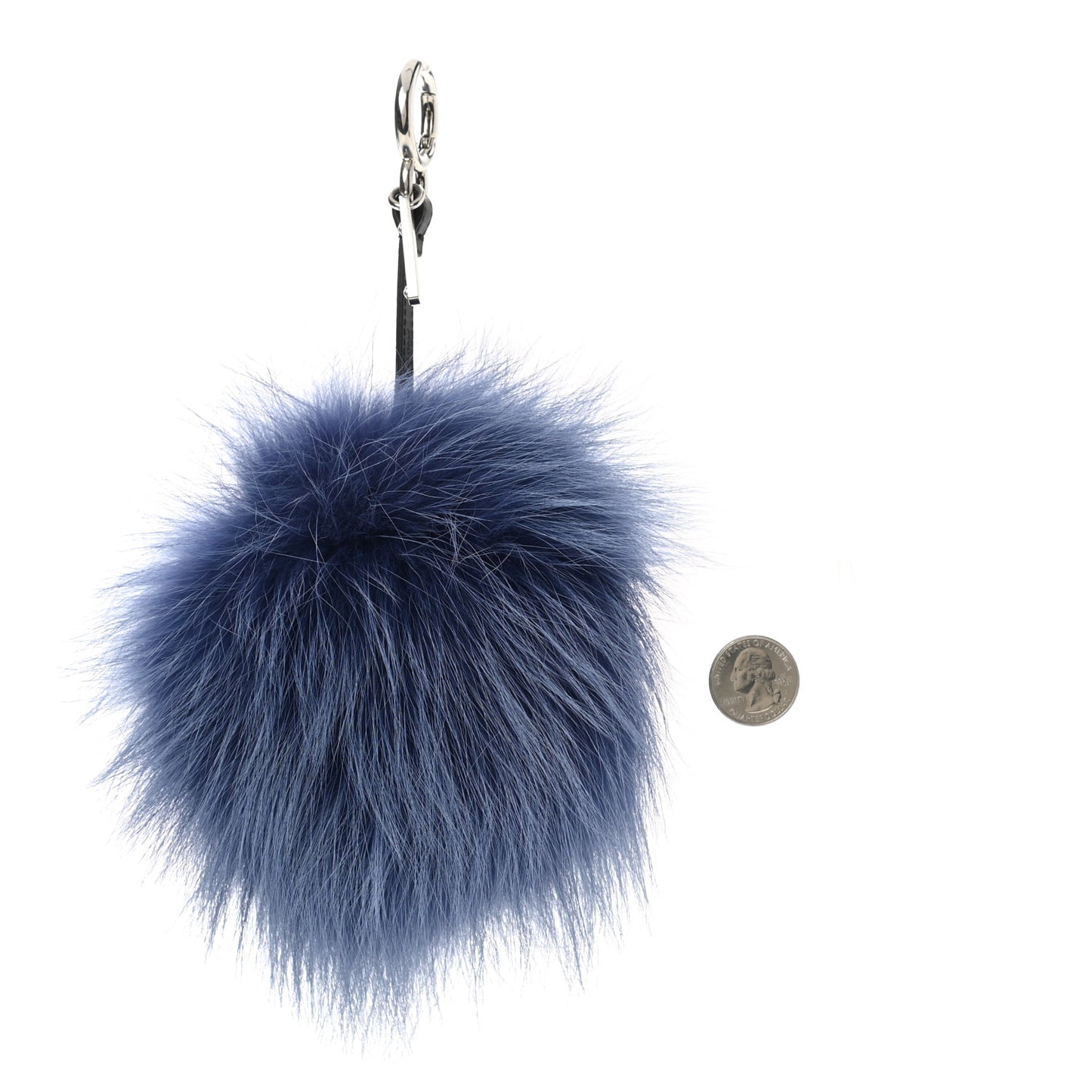 Fox Mink Rabbit Fur Vitello Flamingo Kooky Monster Bag Bug Charm Cassis Black Multicolor