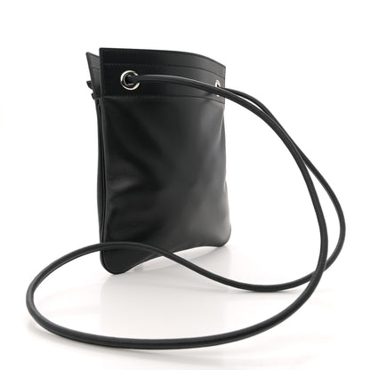Hermes Milo Lambskin Swift Mini Aline Black 3 of 10