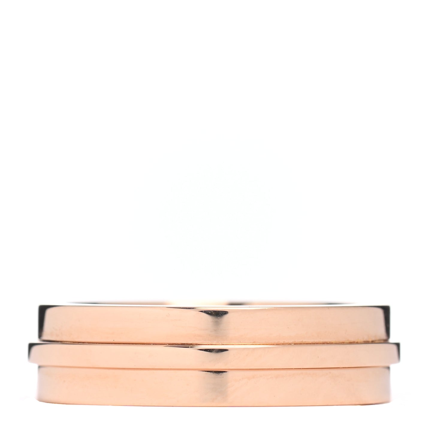18K Rose Gold T Two Ring 52 6