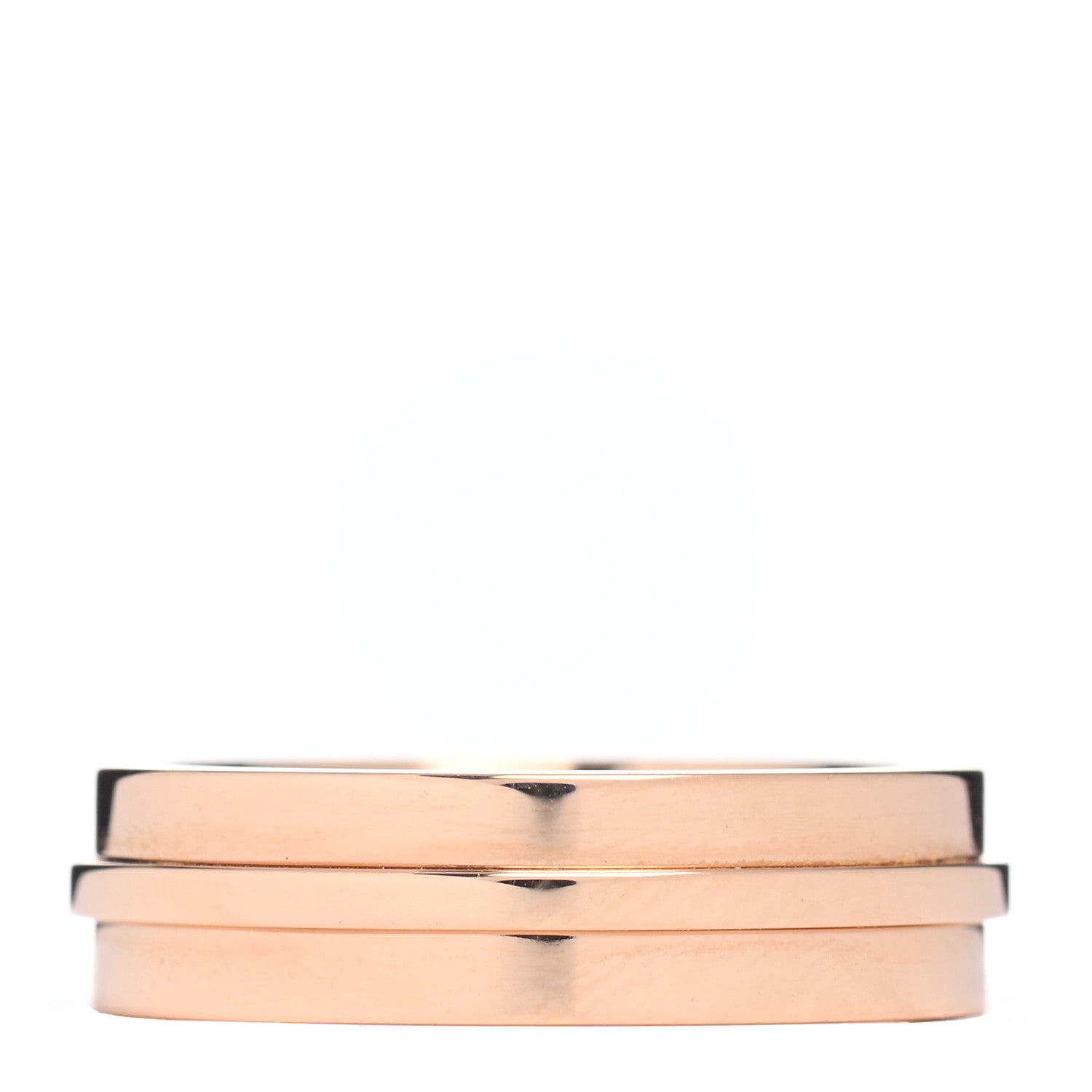 Tiffany 18K Rose Gold T Two Ring 52 6 3 of 4