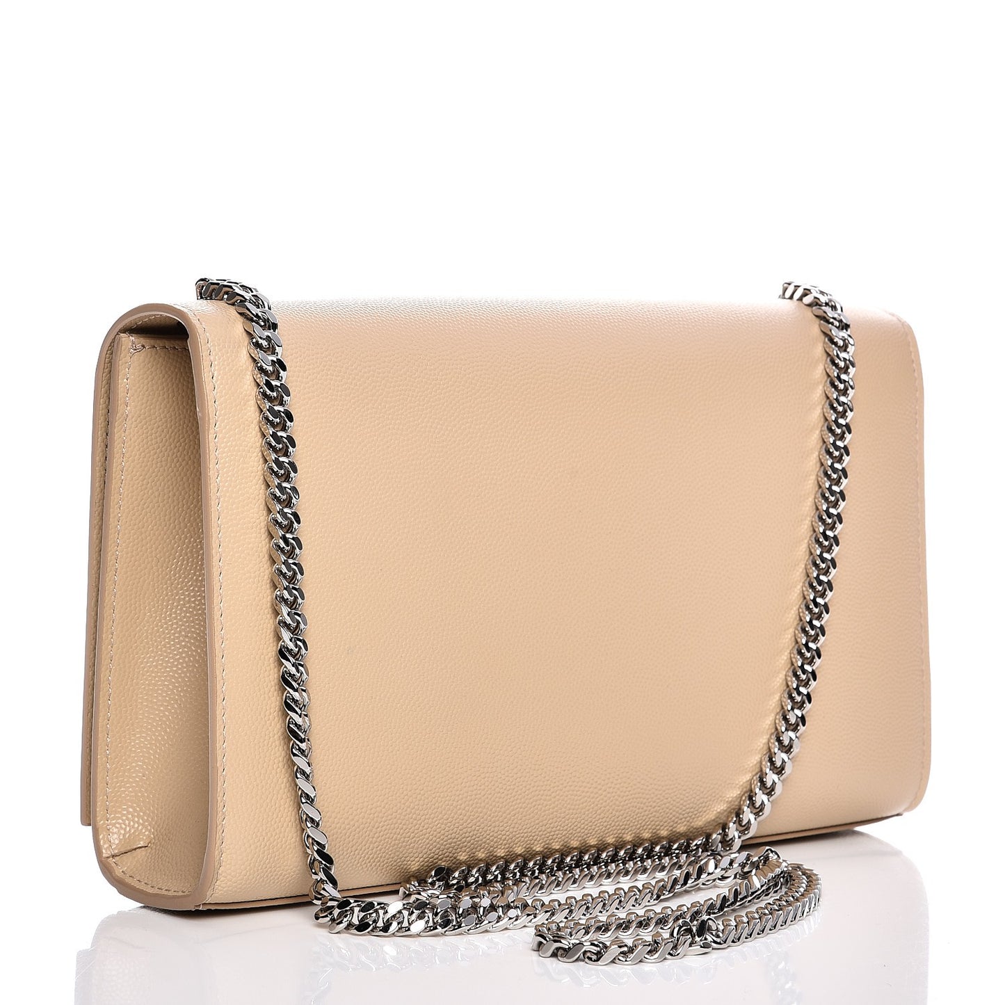 Grain De Poudre Medium Monogram Kate Satchel Nude Powder