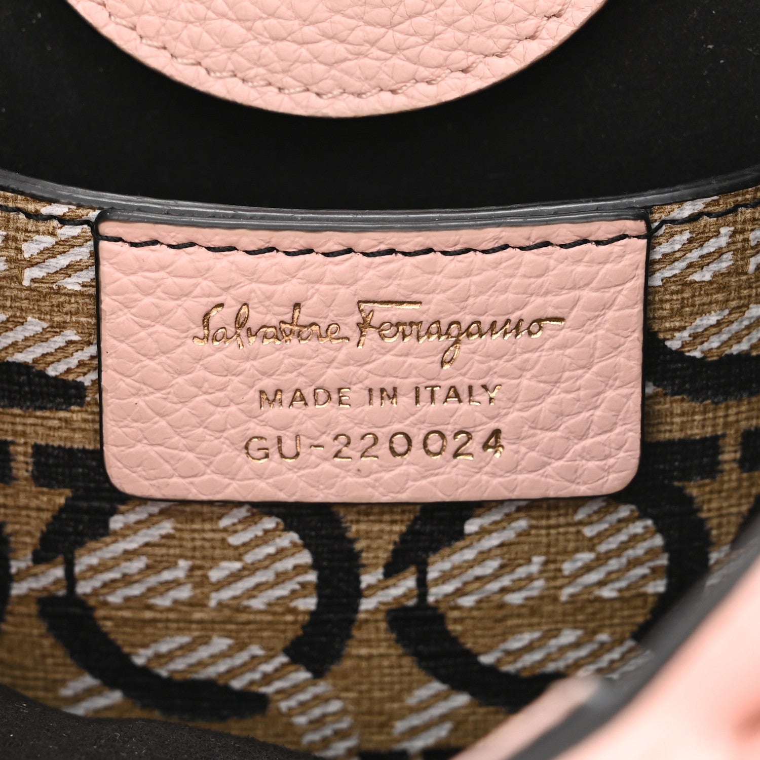 Salvatore Ferragamo Tumbled Calfskin Gancini Mini Bag Pink 6 of 9