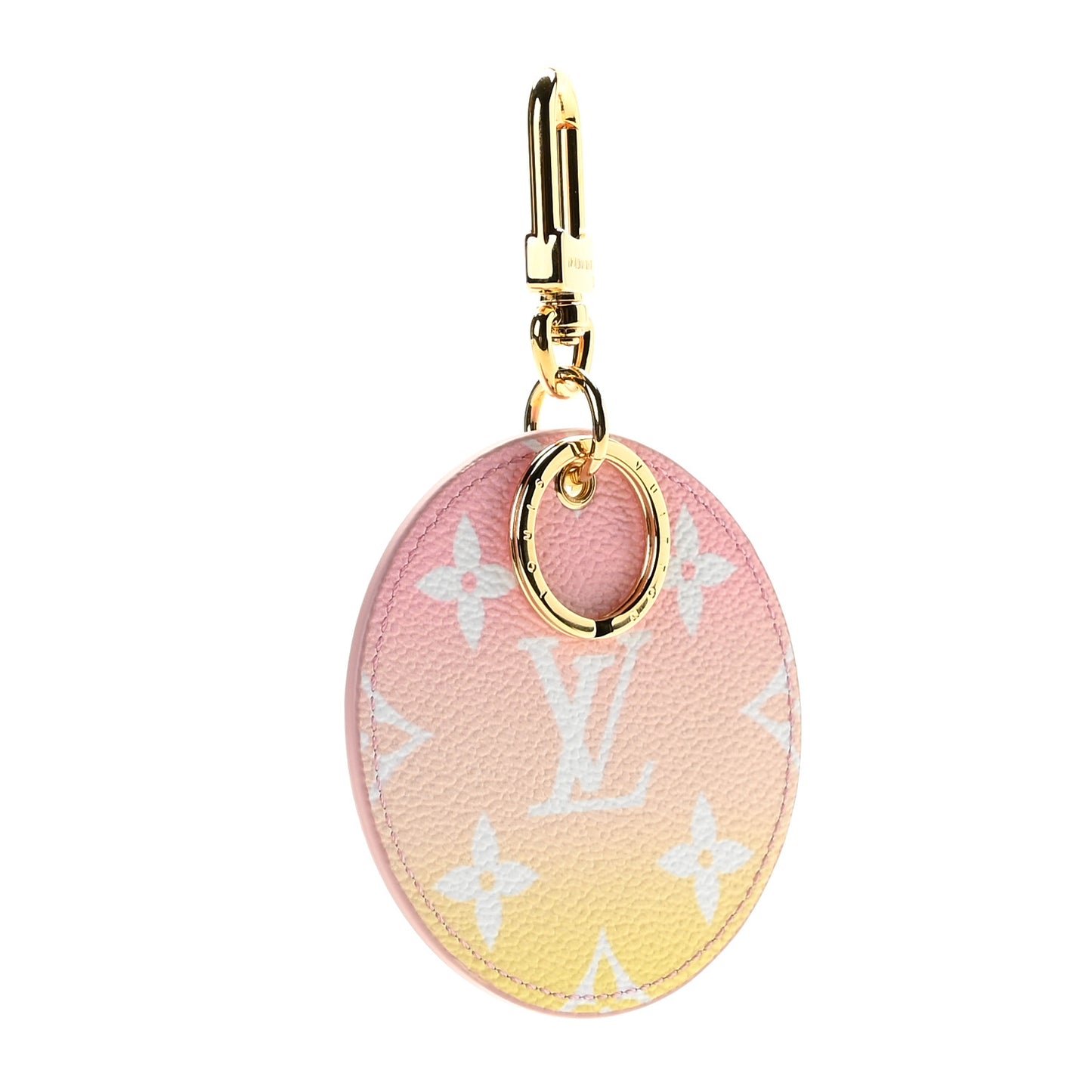 Monogram By The Pool Illustre Bag Charm Key Holder Light Pink