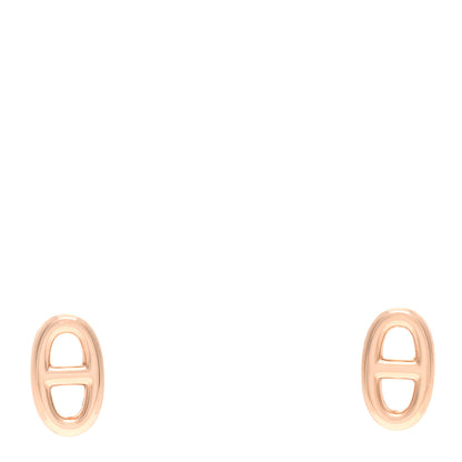 Hermes 18K Rose Gold TPM Farandole Stud Earrings 1 of 5