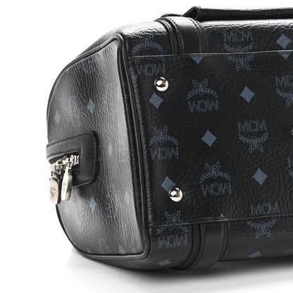MCM Visetos Small Boston Bag Black 10 of 12