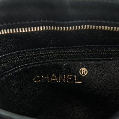 Chanel Lambskin Stitched Tassel Crossbody Black 7 of 11