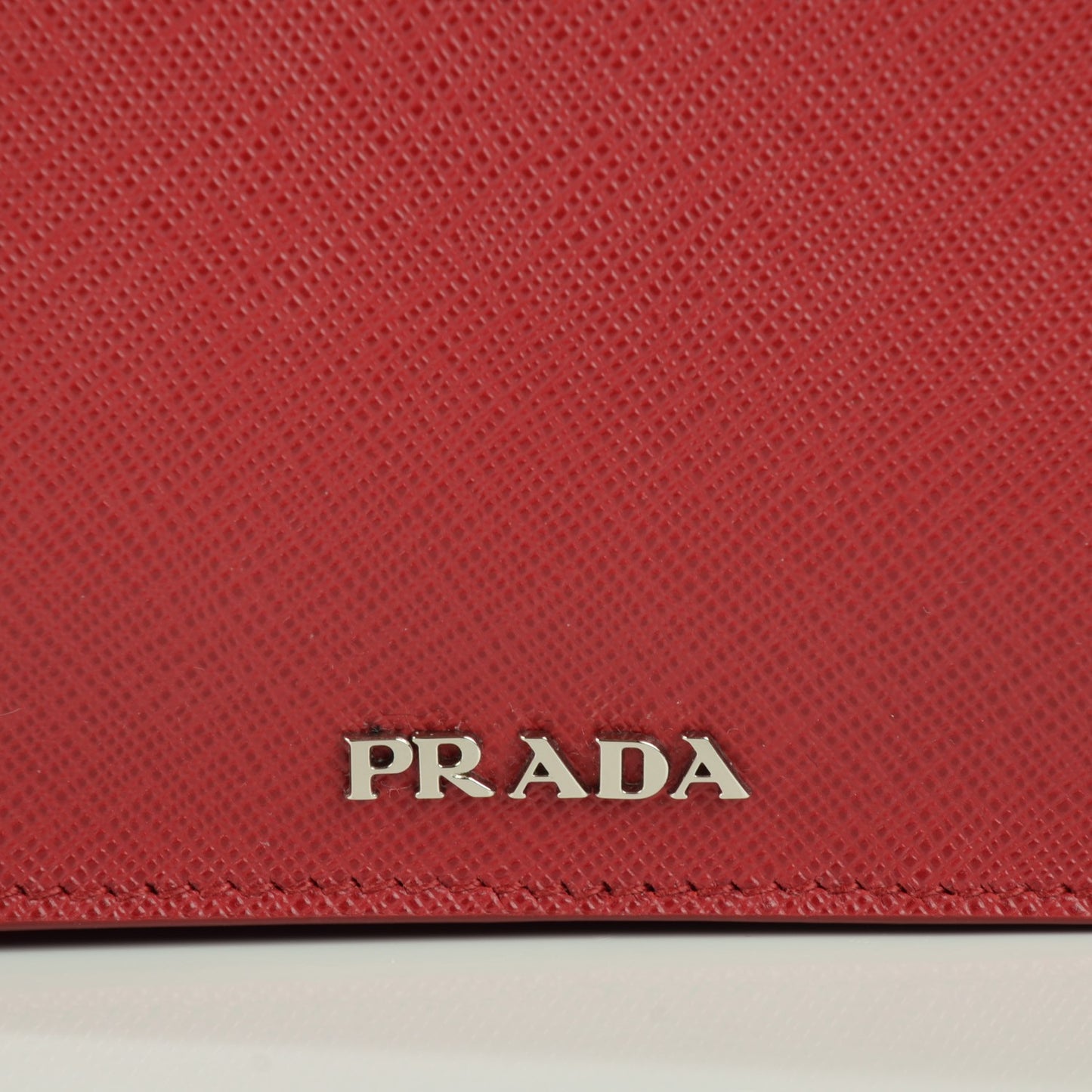 Saffiano Lux Flap Crossbody Fuoco