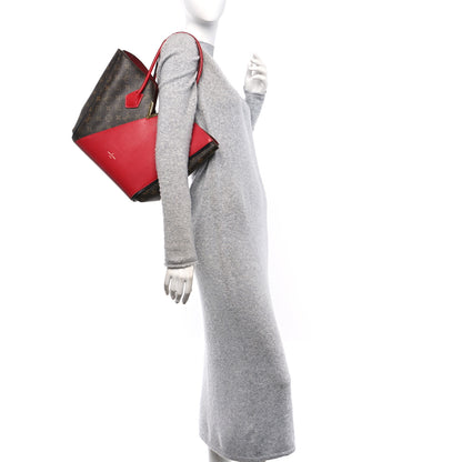 Louis Vuitton Calfskin Monogram Kimono Tote Cherry 2 of 12