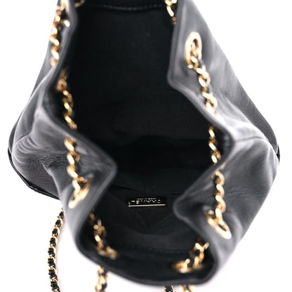 Chanel Lambskin Quilted Small In Seoul Backpack Black 5 of 9