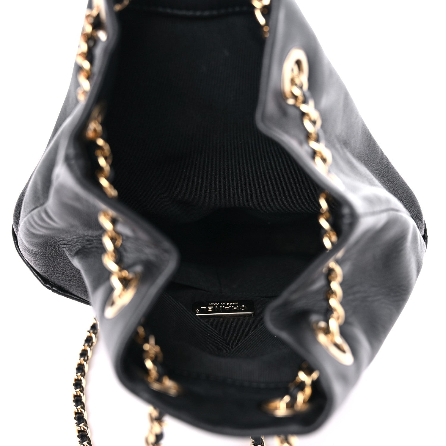 Chanel Lambskin Quilted Small In Seoul Backpack Black 5 of 9
