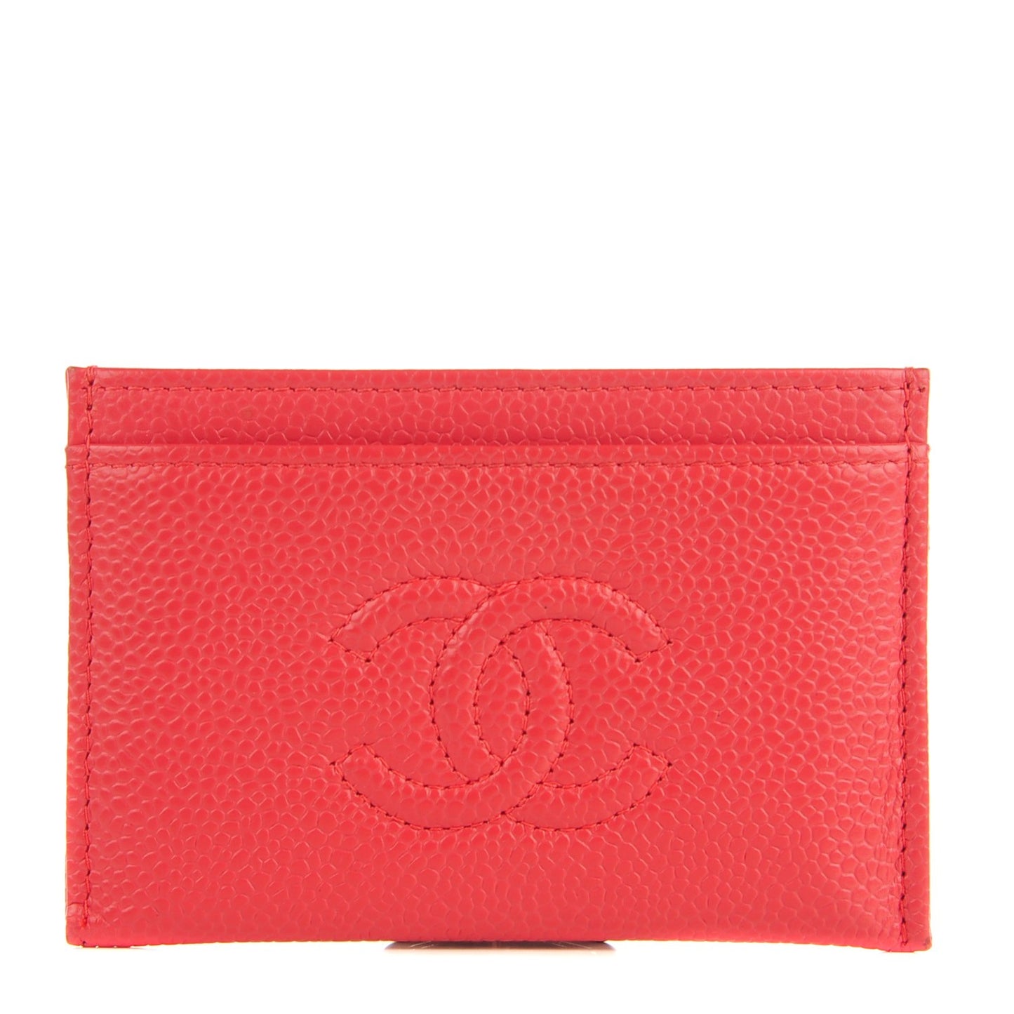 Caviar Timeless CC Card Holder Coral