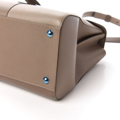 Delvaux Grained Calfskin MM Brillant Satchel Camaieux Tourterelle 7 of 10