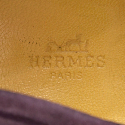 Hermes Mens Gaucho Suede Loafers 41 Prune 5 of 6