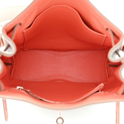 Hermes Taurillon Clemence Verso So Kelly 22 Gris Perle Crevette 7 of 16