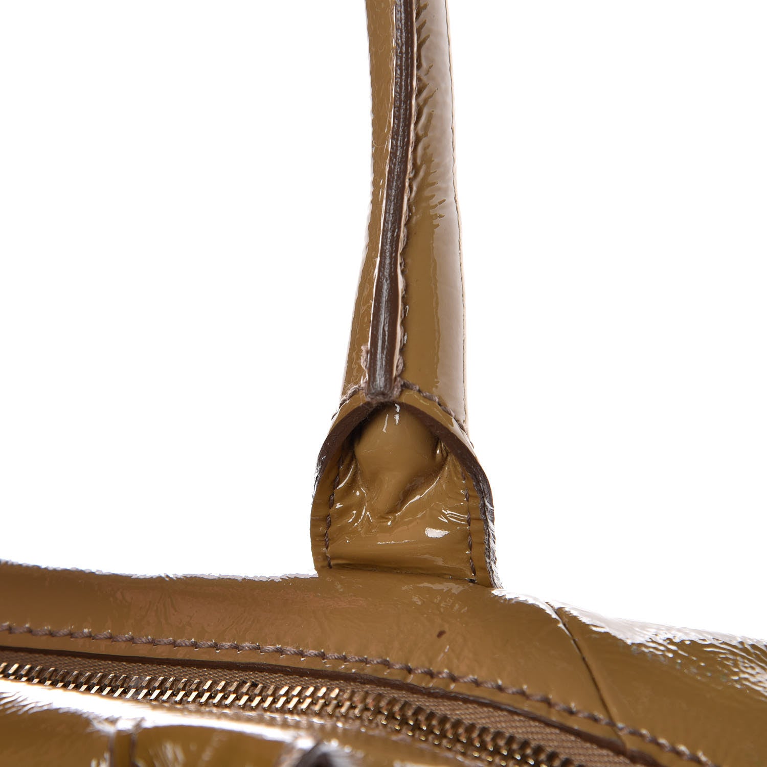 Saint Laurent Patent Medium Easy Y Bag Camel 11 of 15