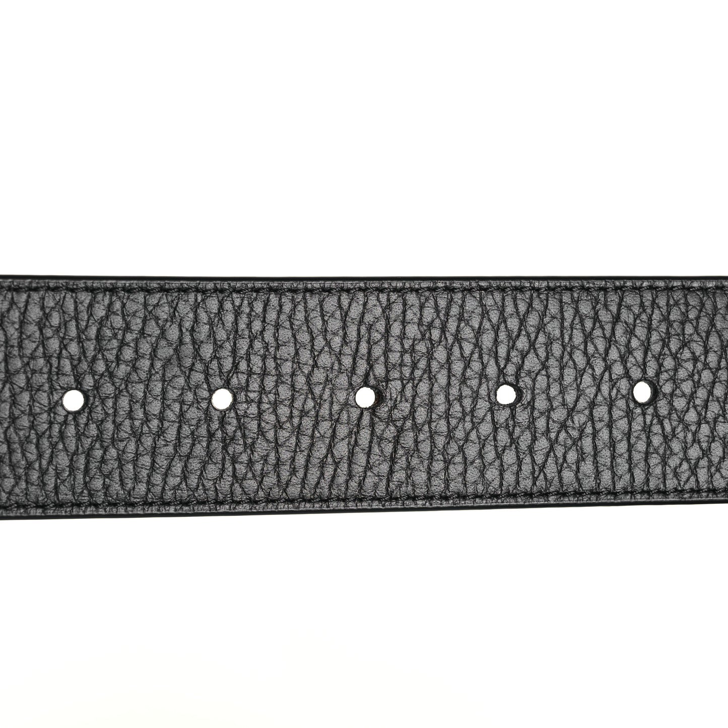 Calfskin 40mm Damier LV Reversible Belt 90 36 Black Blue