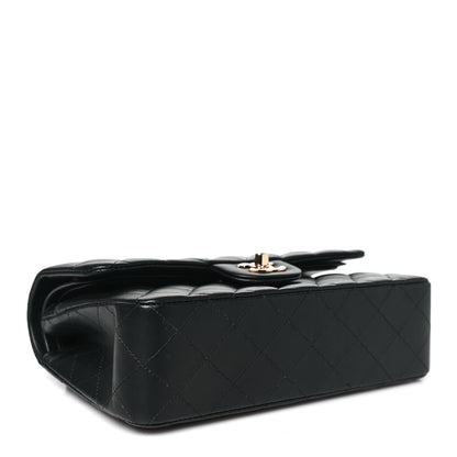 Chanel Lambskin Quilted Small Double Flap Black 4 of 10