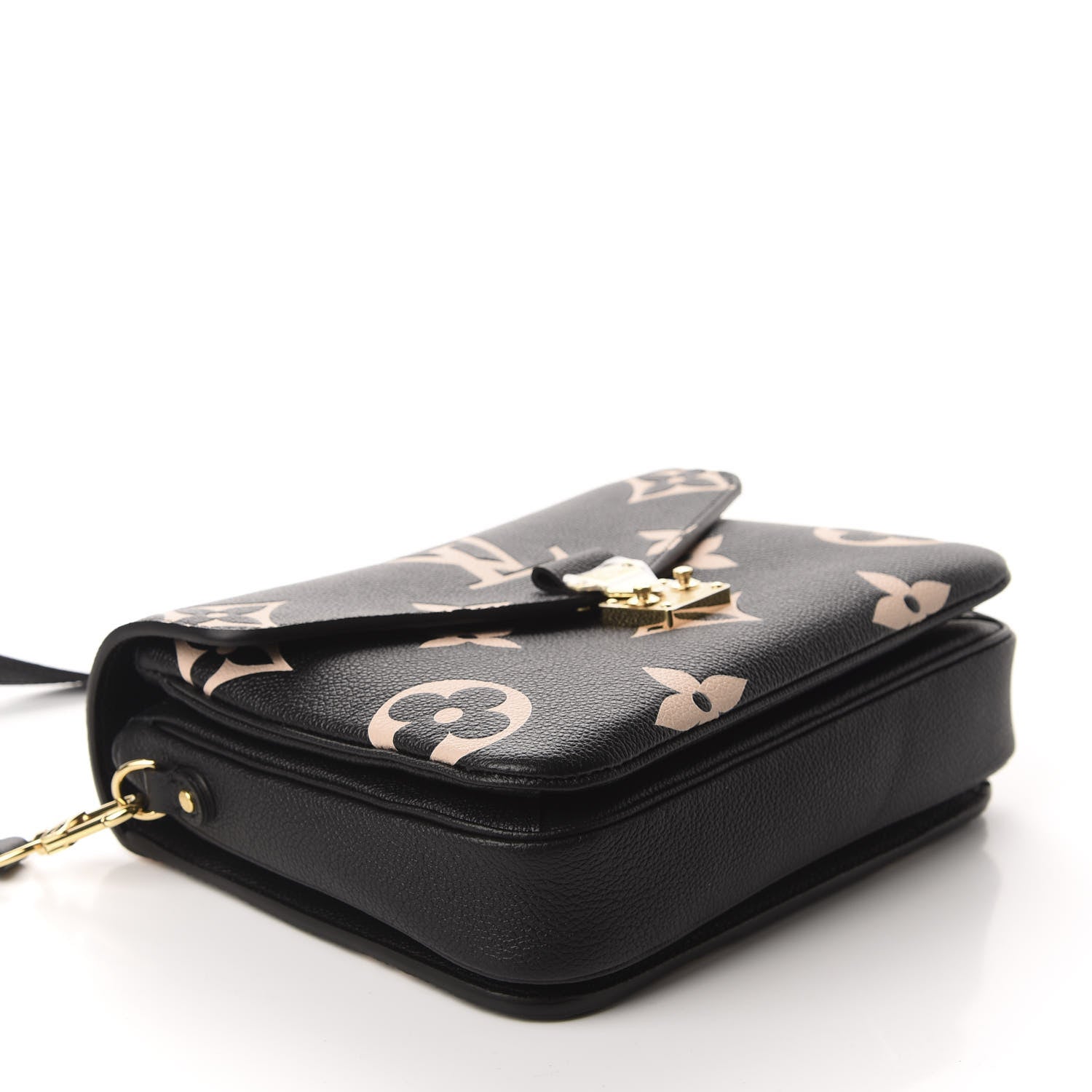 Louis Vuitton Empreinte Monogram Giant Pochette Metis Black Beige 4 of 10