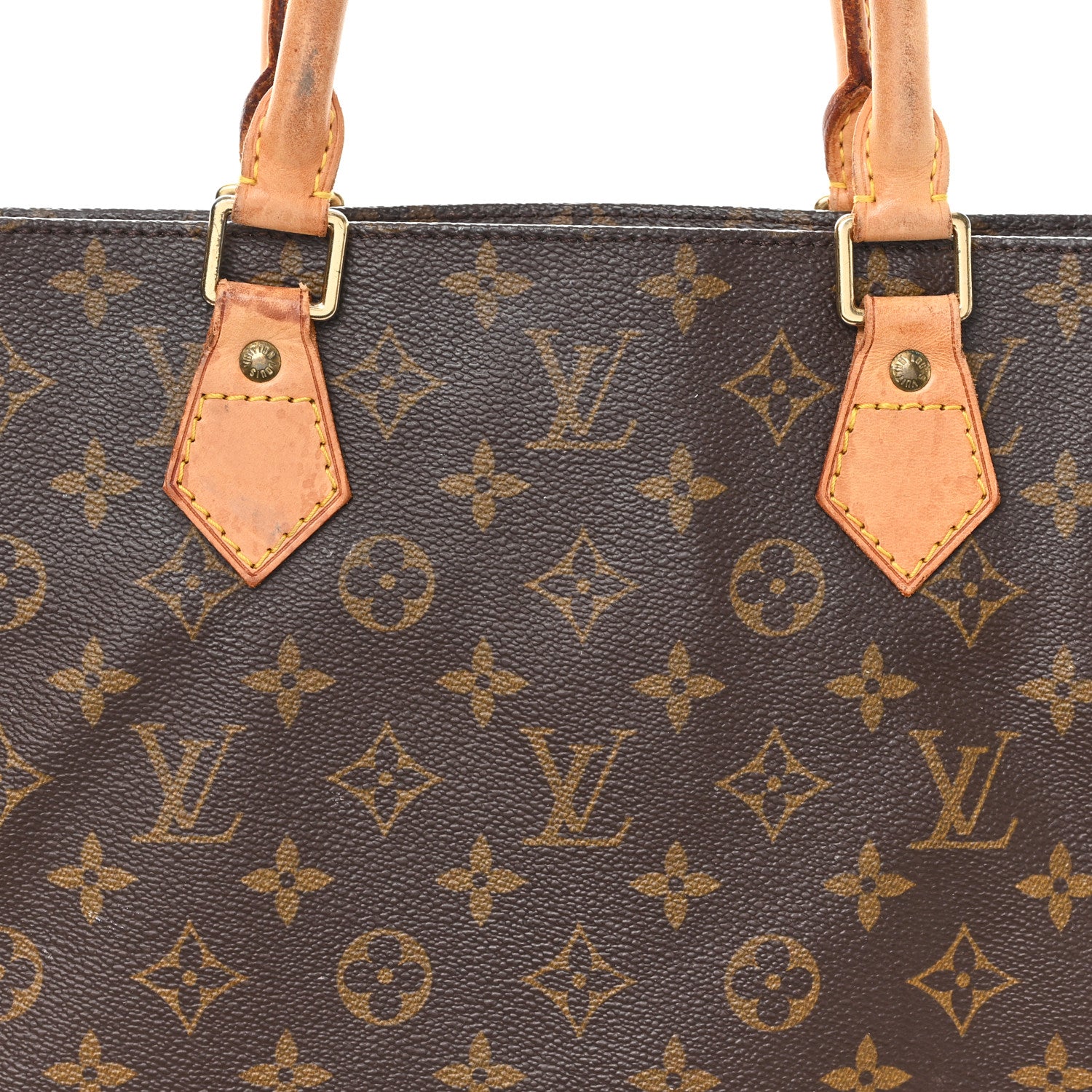 Louis Vuitton Monogram Sac Plat 7 of 10