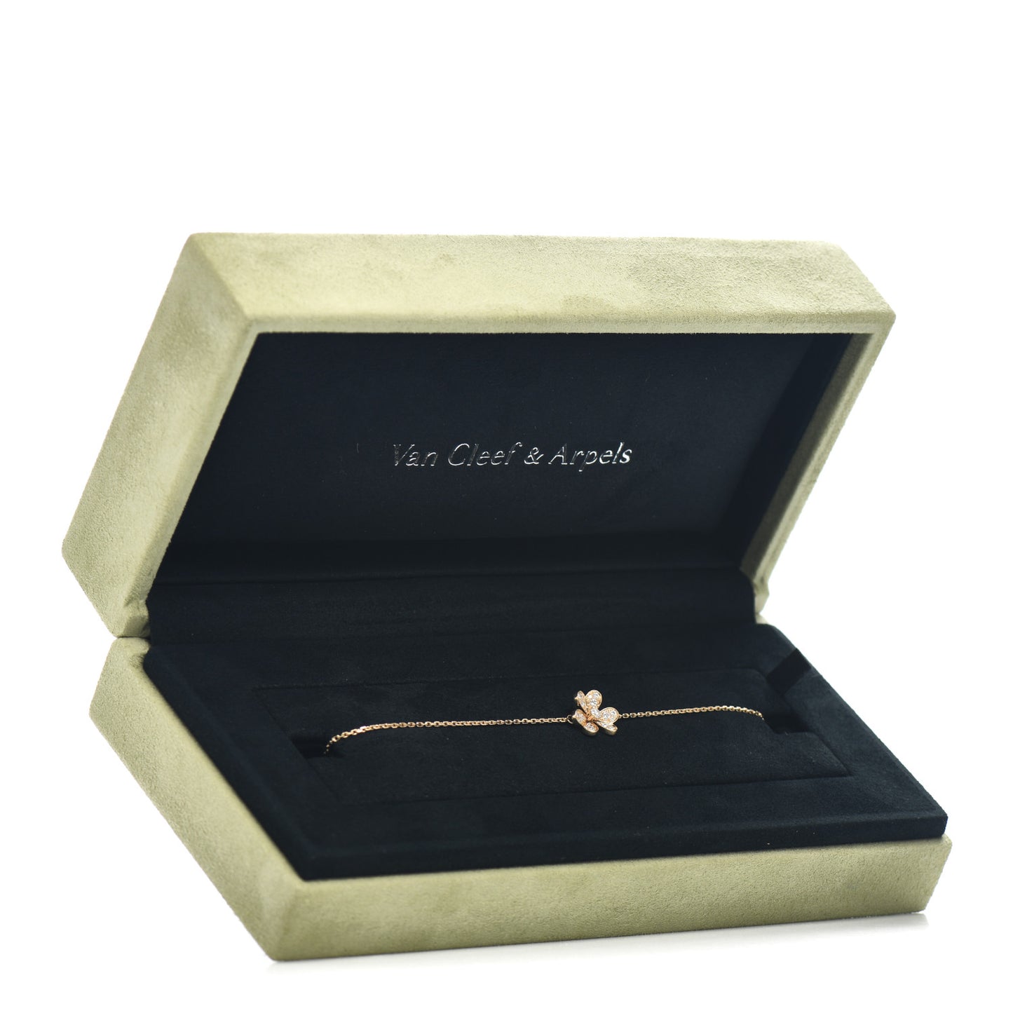 18K Yellow Gold Diamond Mini Frivole Pave Bracelet