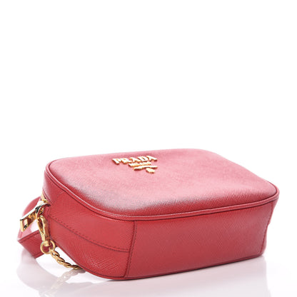 Prada Saffiano Lux Belt Bag Fuoco 6 of 12